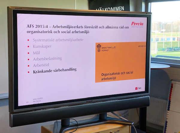 Arbetsmiljöutbildning