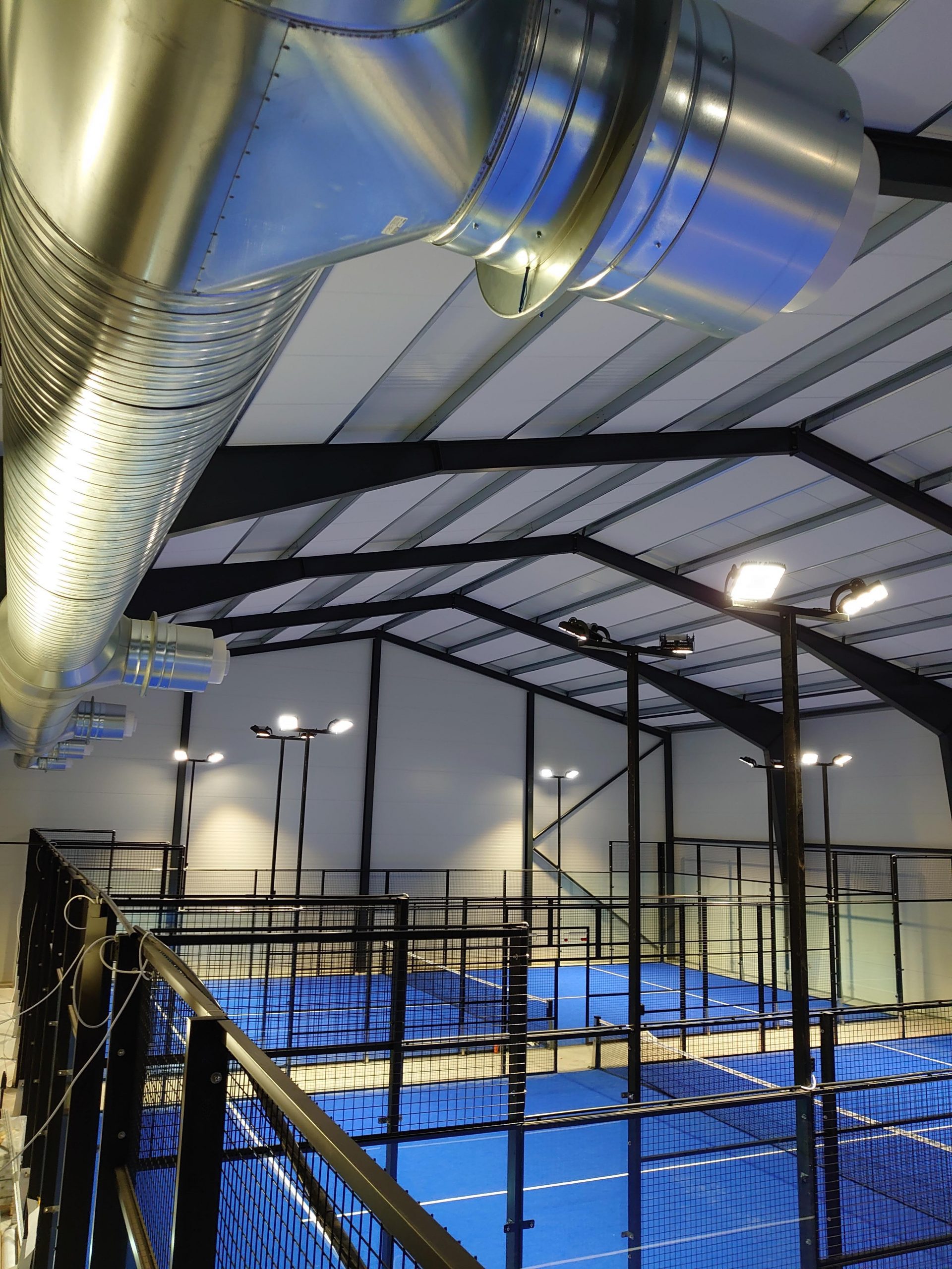 Ventilation Padelhall